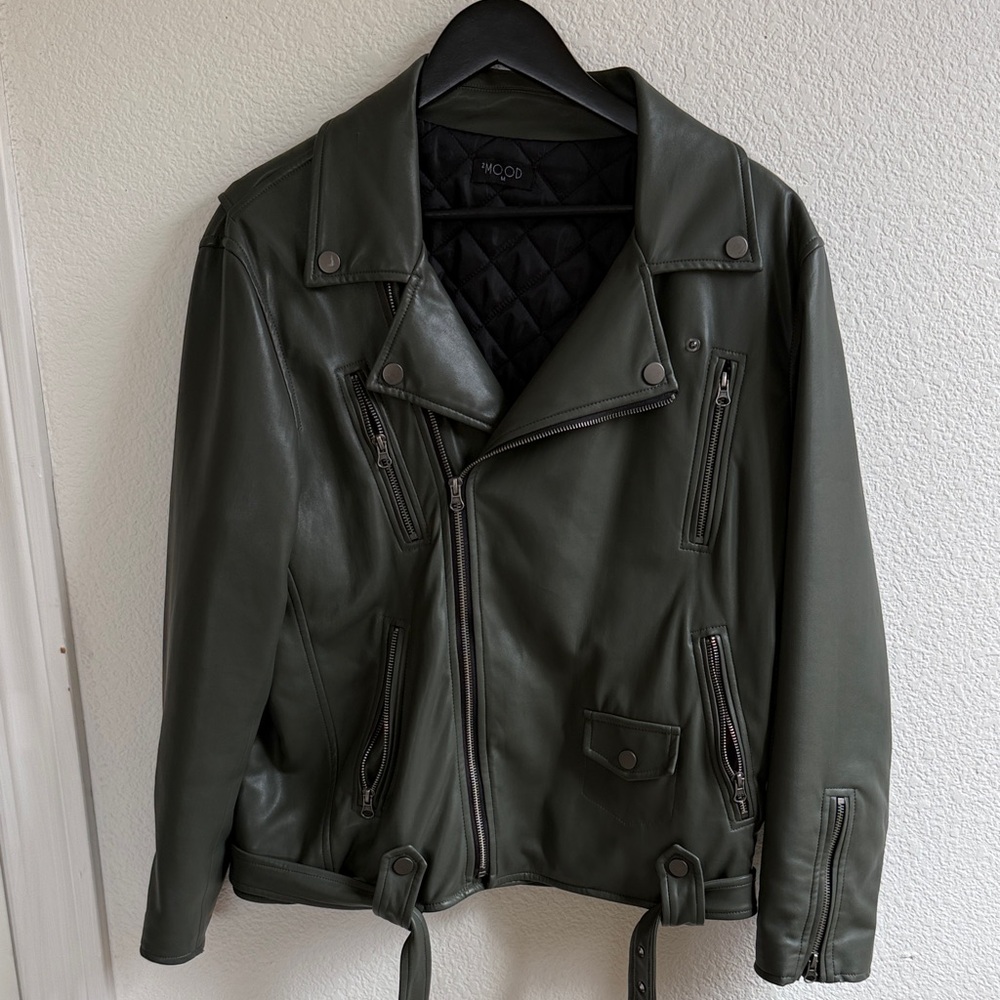 Faux Leather Jacket